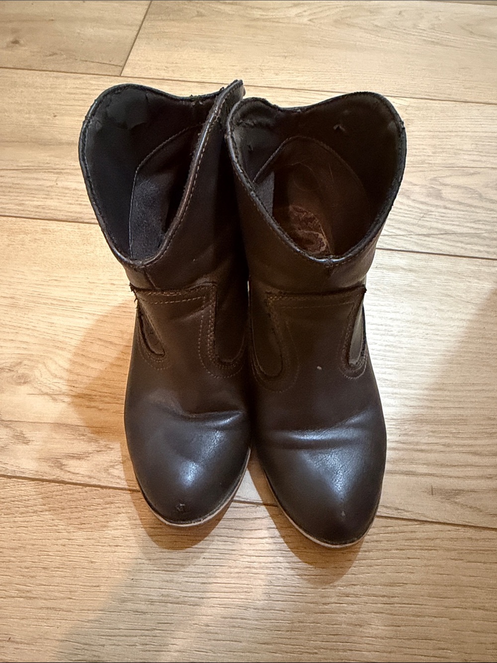 Classic Women's Brown Ankle Boots